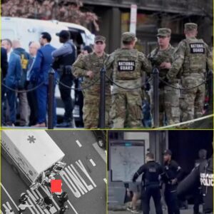 [VIDEO] Shocking footage from this morning shows a tense incident involving an armed attacker that left two National Guard members seriously injured. Slow-motion close-up video captures the critical moment...