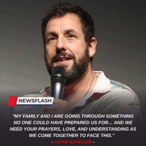 😭 It was a heartbreaking moment: The music world fell silent as Adam Sandler and his family delivered an emotional announcement that left fans in tears and the entire nation stunned. 💔