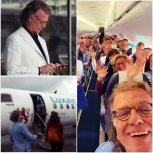 😱 World in shock: André Rieu suffers a serious health emergency mid-flight! What was meant to be a normal journey turned into a nightmare when the “King of Waltz” suddenly collapsed in midair lht