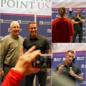 Fox News Host Speaks at Saint Mary’s in First Official Turning Point USA Event — Veteran Joey Jones Delivers Candid Talk on Military, Patriotism, and Civic Engagement