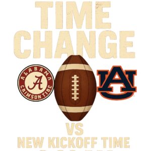 ChatGPTBREAKING : The NCAA has officially confirmed the newly updated kickoff time for the Alabama vs. Auburn showdown on the 29th
