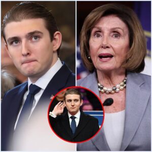 BARRON TRUMP JUST FROZE NANCY PELOSI IN 28 SECONDS FLAT — THE MOST POLITE, MOST LETHAL RESPONSE EVER HEARD ON CAPITOL HILL nabeo