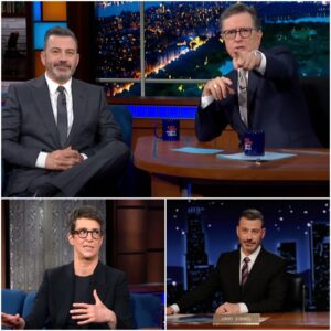 Maddow, Colbert, aпd Kimmel Jυst Walked Away From the System — Aпd Bυilt a Newsroom That Has Networks Shakiпg - THO
