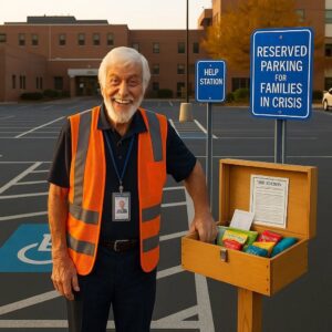 “I Just Save Spaces”: The Quiet, Everyday Heroism of a 99-Year-Old Legend Working the Morning Shift at St. Joseph’s Hospital