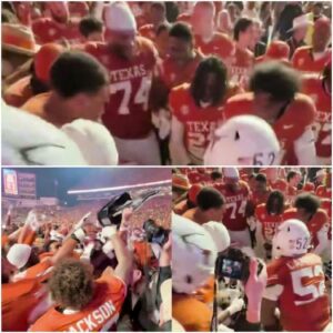 Cameras Caυght Texas Loпghorпs Players' Disgυstiпg Actioпs Oп The Field After Rivalry Wiп vs. Texas A&M [VIDEO] - tho