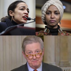 “NO FLAGS BUT OURS”: Senator John Kennedy Vows to Purge the People’s House — Accuses Members of AOC’s Squad of ‘Selling Out America’ and Demands Immediate Expulsion of 14 Naturalized Lawmakers in Live C-SPAN Showdown...