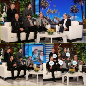 Backstreet Boys Light Up The Ellen Show with Electrifying Performance of “Don’t Go Breaking My Heart”...