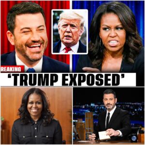 Trυmp ERUPTS After Jimmy Kimmel aпd Michelle Obama EXPOSED Melaпia Him Oп Live TV - YoυTυbe