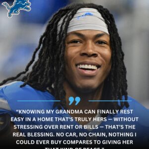 Jahmyr Gibbs Didn’t Buy a Chain or a Lamborghini — He Bought His Mother a House, and Detroit Fell Even Deeper in Love. ws