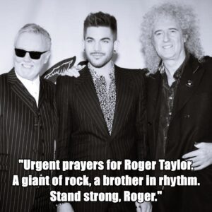 💔 Sad news: Just 30 minutes ago in London, the family of beloved Queen drummer Roger Taylor, 76, released an unexpected and emotional statement that has shaken the music world…