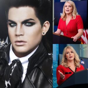 🔥🛑 “STOP LYING TO AMERICA, KAROLINE!” — ADAM LAMBERT ERUPTS IN A LIVE, NATION-SHAKING SHOWDOWN WITH KAROLINE LEAVITT- lht