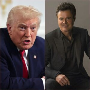 DONNY OSMOND JUST ENDED TRUMP WITH ONE SENTENCE ON THE CAPITOL STEPS – 34 SECONDS OF DEAD AIR THAT FELT LIKE A VERDICT