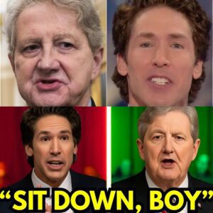 THE 37-SECOND SILENCE” — Fictional Drama: Joel Osteen’s Command Backfires As Senator John Kennedy Delivers One Line That Shatters The Entire Room...TY