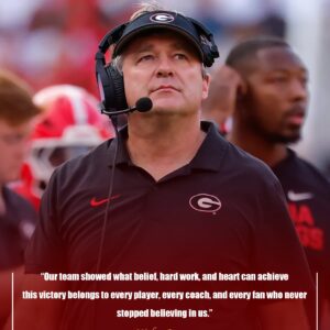 When Victory Isn’t the Real Triumph: The Power of Belief in Kirby Smart’s 16–9 Win cz