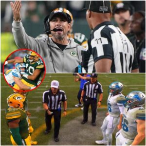 🌪️ AMERICAN FOOTBALL SHOCKWAVE: Controversial Officiating Rocks Packers vs. Lions Showdown...
