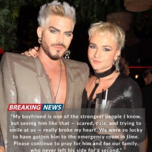 A Voice Silenced: Adam Lambert Rushed to Hospital, Partner Oliver Gliese Shares Emotional Plea and Gratitude lht