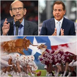 FINEBAUM’S “A&M WAS ROBBED” TAKE BLEW UP THE RIVALRY — THEN SABAN HIT HIM WITH FIVE WORDS THAT WENT ICE-COLD. - THO