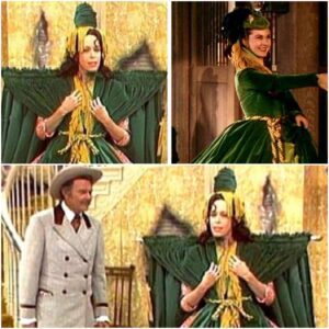 “30 MILLION PEOPLE SCREAMED BEFORE SHE SAID A WORD” — THE CURTAIN DRESS THAT BROKE TELEVISION HISTORY. - THO