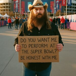The Silent Kickoff: Chris Stapleton’s Unscripted Halftime Moment That Transformed a Stadium of Fans lht