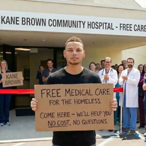 Kane Brown Moves the World to Tears with Extraordinary Act of Compassion: Builds 100% Free Hospital for the Homeless cz