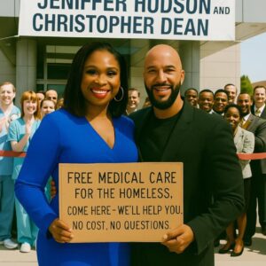 JENNIFER HUDSON & COMMON DIDN’T JUST DONATE — THEY BUILT A FREE HOSPITAL WITH THEIR OWN HANDS, AND SKID ROW IS CRYING. - THO