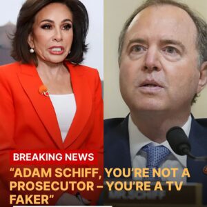 🔥 “ADAM SCHIFF, YOU’RE NOT A PROSECUTOR – YOU’RE A TV FAKER” – JEANINE PIRRO TEAR UP THE “DEMOCRACY HERO” IN FRONT OF THE GLASS - ws