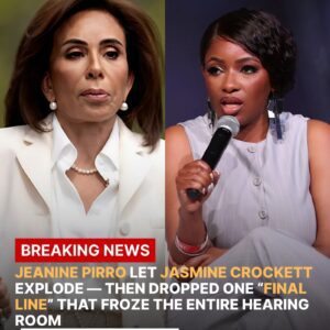 BREAKING NEWS: JEANINE PIRRO LET JASMINE CROCKETT EXPLODE — THEN DROPPED ONE “FINAL LINE” THAT FROZE THE ENTIRE HEARING ROOM - ws