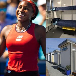 BREAKING NEWS: Coco Gauff has donated her entire $5 million in recent earnings to build a network of homeless support centers in Malibu, California — the community she has lovingly called home for years.