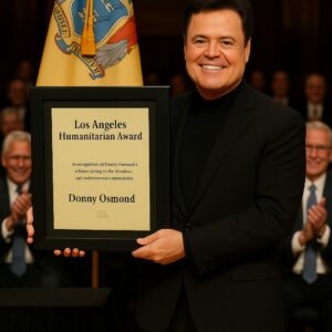 The Greatest Showman’s Quiet Act: Donny Osmond Honored for Enduring Compassion Beyond the Stage