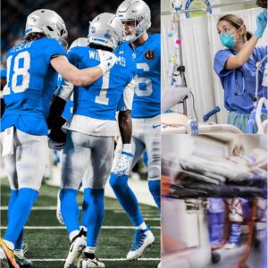 💔 HEARTBREAK ON THE FIELD — The NFL world is in shock as a key starter for Detroit Lions is suddenly hospitalized just hours before their high-stakes matchup against the Dallas Cowboys. ws