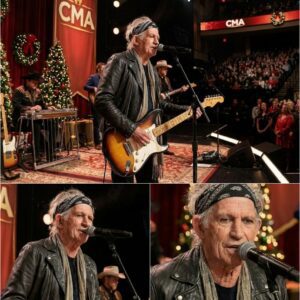 The Stone Who Stole Christmas: Keith Richards Brings Grit and Grace to the CMAs cz