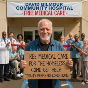 Comfortably Healed: Inside David Gilmour’s Quiet $78 Million Revolution for the Homeless