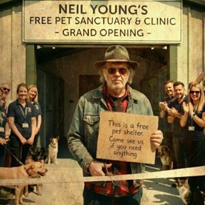 🐾 HE TRADED HIS GUITAR FOR A MIRACLE: NEIL YOUNG DROPS £10 MILLION TO BUILD A "HEAVEN ON EARTH" FOR UNWANTED ANIMALS - THO