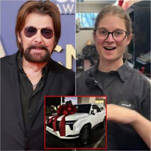 🤠 Country Legend Ronnie Dunn’s Poor Janitor Helps Him with a Flat Tire — The Next Day, a White Truck Showed Up at Her House!