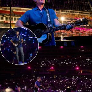 HE COULDN’T FINISH HIS SONG — SO 70,000 VOICES DID IT FOR HIM