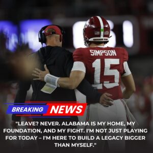 BREAKING NEWS: Inside the Meeting That Has College Football Buzzing — Why Ty Simpson Stayed at Alabama dd