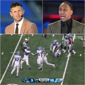 Studio Showdown: Stephen A. Smith and Dan Orlovsky Ignite a Firestorm Over Controversial Cowboys-Lions Finish. ws