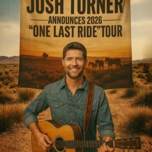 JOSH TURNER ANNOUNCES 2026 “THE FINAL RIDE” TOUR — A HEARTFELT FAREWELL FROM COUNTRY MUSIC’S DEEP-VOICED LEGEND.-.-HELLEN