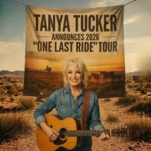 TANYA TUCKER ANNOUNCES 2026 “THE FINAL RIDE” TOUR — A HEARTFELT FAREWELL FROM COUNTRY MUSIC’S FEARLESS SOUTHERN QUEEN..-.-HELLEN