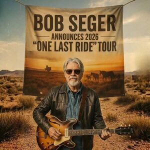 BOB SEGER ANNOUNCES 2026 “THE FINAL RIDE” TOUR — A HEARTFELT FAREWELL FROM HEARTLAND ROCK’S BLUE-COLLAR LEGEND.-.-HELLEN