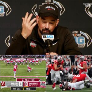 Ohio State Falls 10–13, and the Real Shock Comes From a Fiery Postgame Warning — “This Wasn’t Football. This Was Chaos Disguised as Competition.”