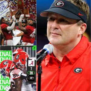 SHATTERED SILENCE: Kirby Smart’s Tearful 17-Word Tribute After 28–7 Demolition of Alabama Reaffirms the Dynasty cz