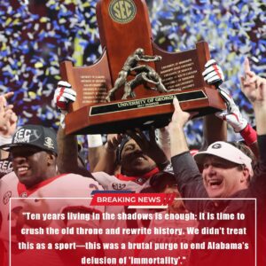 THE DEATH OF A DYNASTY: Georgia Bulldogs Just Ended the Alabama Era with 3 Savage Words (And They Didn't Stutter) cz