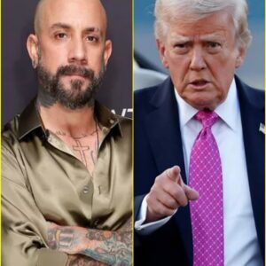 AJ McLean vs. Donald Trump: The Musical Showdown That Shook an Entire Rally — and the Internet