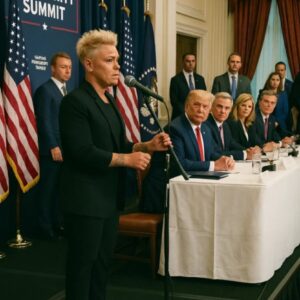 P!NK STUNS DAVOS: REFUSES TO SING AND DELIVERS A SCATHING MESSAGE TO THE PLANET’S MOST POWERFUL nn