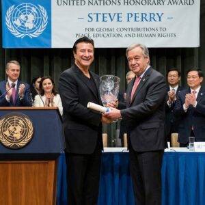 Steve Perry Receives Prestigious United Nations Honorary Award for Global Contributions to Peace, Education, and Human Rights - voGDs1tg