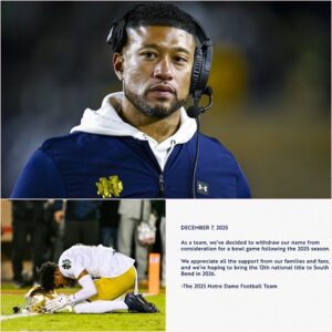 The Silence Breaks: Marcus Freeman Reveals the Health Crisis That Forced Notre Dame to Forfeit the Season. ws