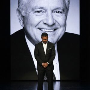 No one saw it coming, but when Alfonso Ribeiro walked alone onto the small wooden stage