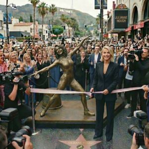 IMMORTALITY IN MOTION: JULIANNE HOUGH BREAKS HOLLYWOOD TRADITION WITH HISTORIC STATUE UNVEILING