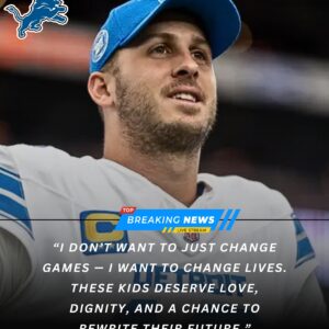 Jared Goff’s $3 million donation, alongside the Detroit Lions, will turn a house into a shelter for homeless youth in Phoenix, Arizona. ws
